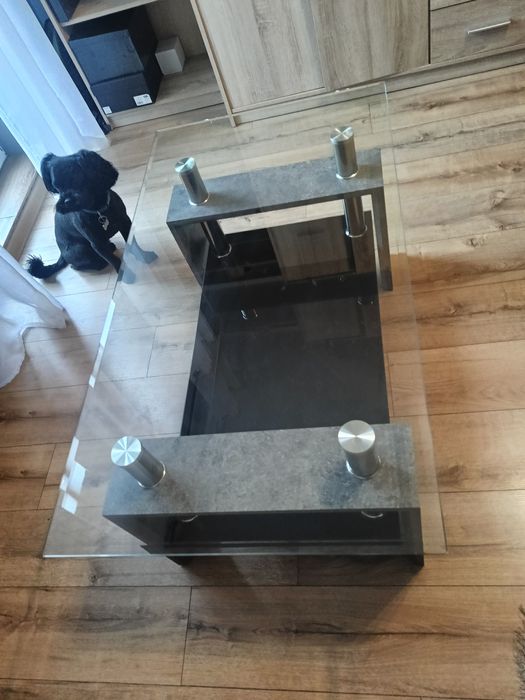 Stolik szklany ława szklana