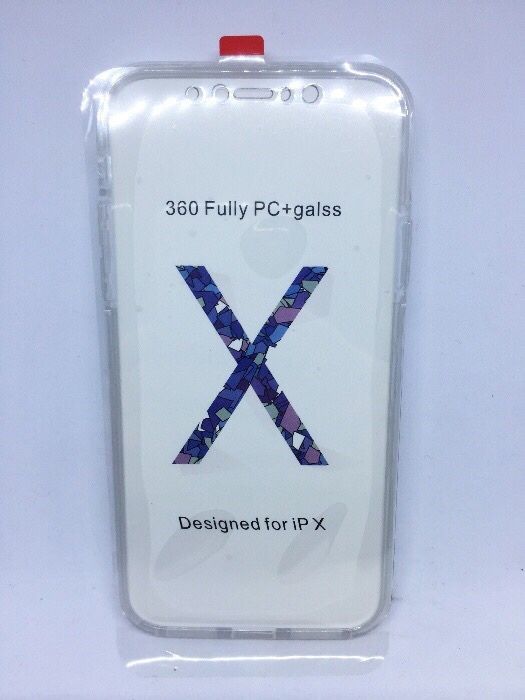 Capa de protecção 360º para iPhone X / iPhone XS