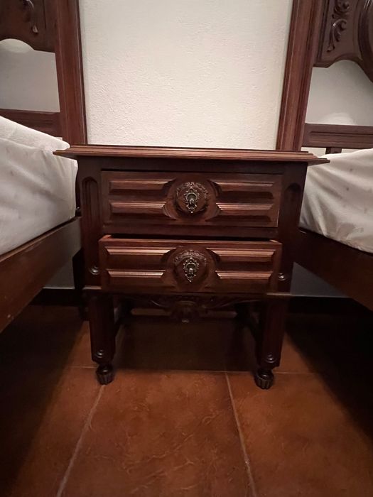 Mobília de quarto completa vintage