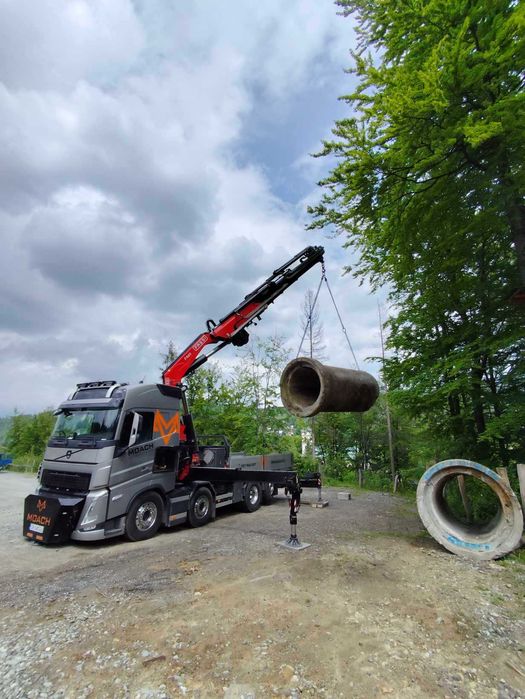 Usługi HDS do 35M i 15T udźwigu! Transport DŹWIG