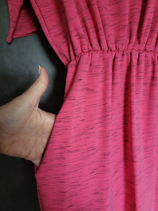 Sukienka sportowa L nowa Fashion House z kieszeniami 90% bawełna 10% e