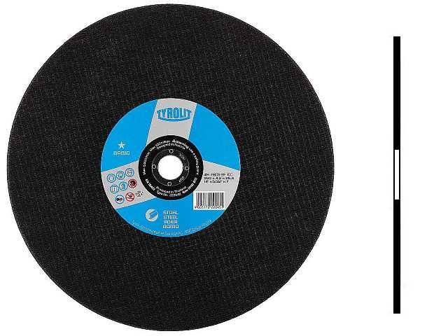 Tarcza tarcze do cięcia metalu 350 TYROLIT BASIC 100m/s 350 x 25,4 x 4