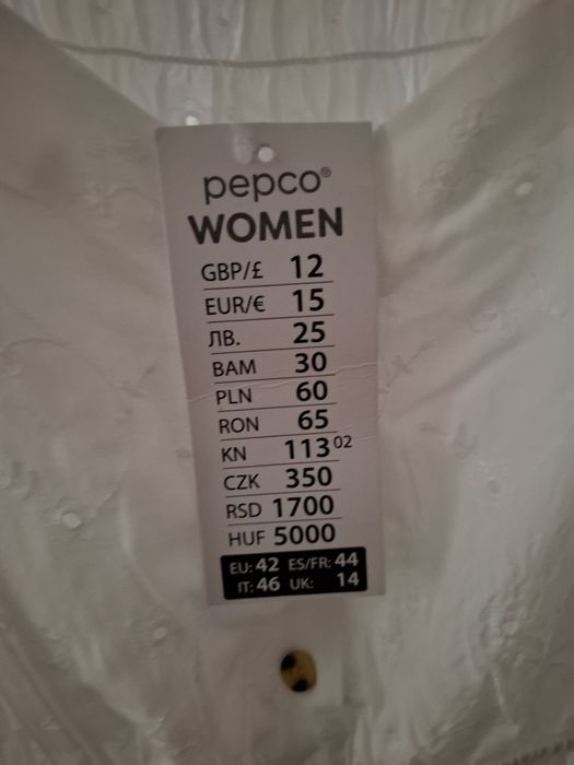 Sukienka  na krótki rękaw rozmiar 42
