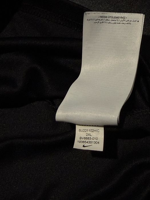 Чоловіча спортивна футболка Nike, Чорна розмір XXL, Чорна розмір M, Оригінал!
