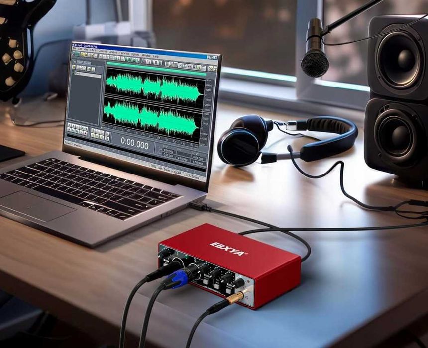 Karta dźwiękowa Interfejs audio USB EBXYA 24-bitowy/192 kHz R75