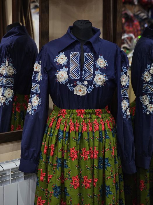 Bogato haftowana bluzka góralska! Damska koszula góralska regionalna