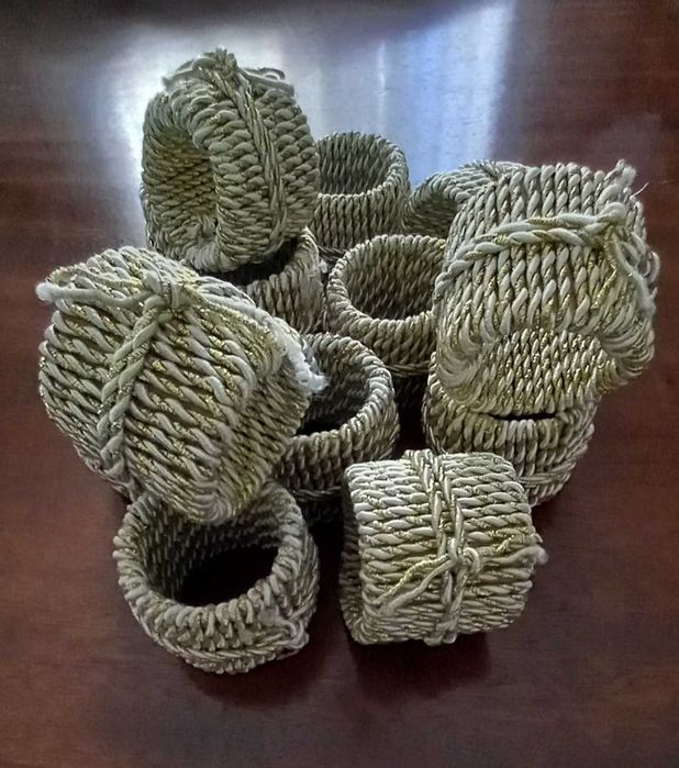 Argolas para guardanapos de Natal