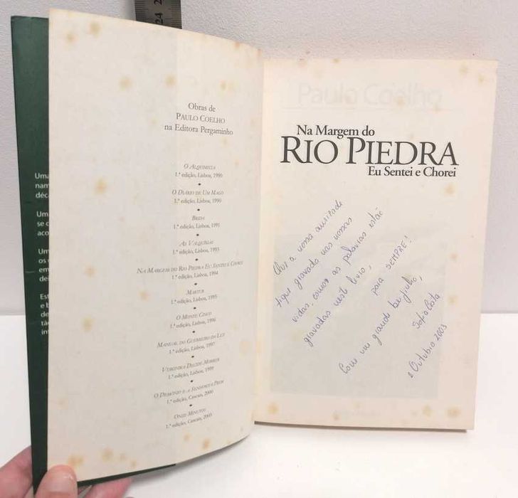 Na Margem do Rio Piedra Eu Sentei e Chorei, de Paulo Coelho