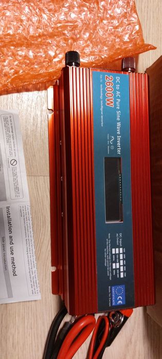 Інвертор dc to ac pure sine wave inverter 2600w