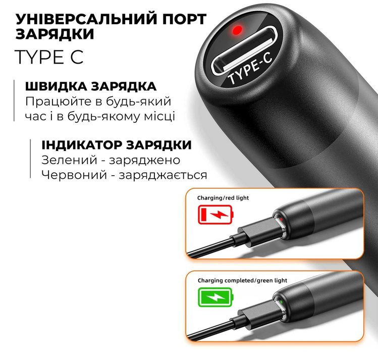 Паяльник акумуляторний Паяльный набор Набір для пайки з регулюванням температури до 420° + 3 змінних жала C200S Набір для паяння ‼️