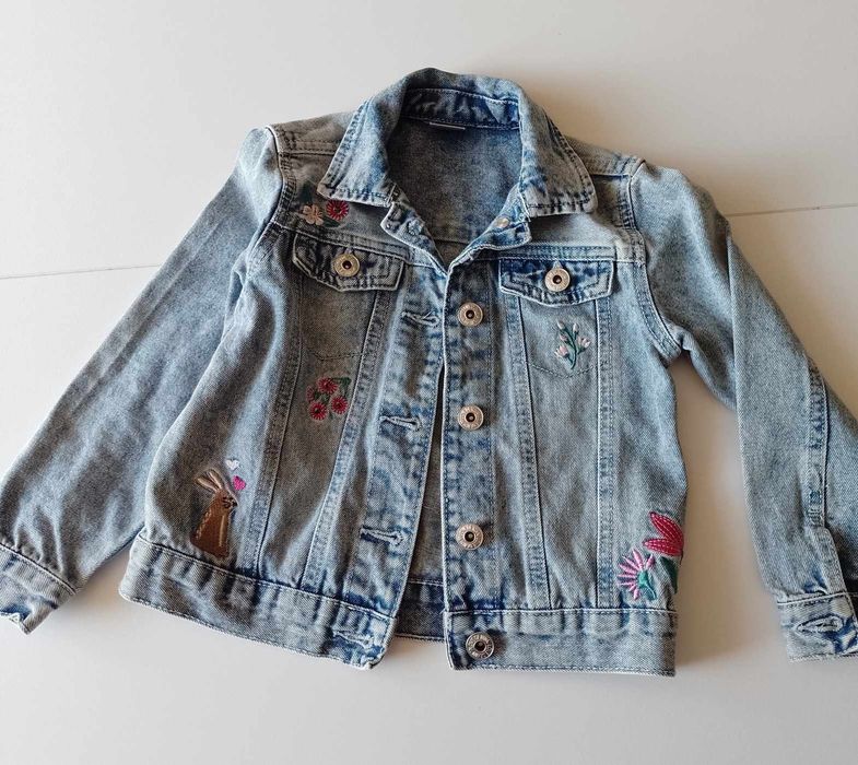 Jeansowa katana dziewczęca r.110