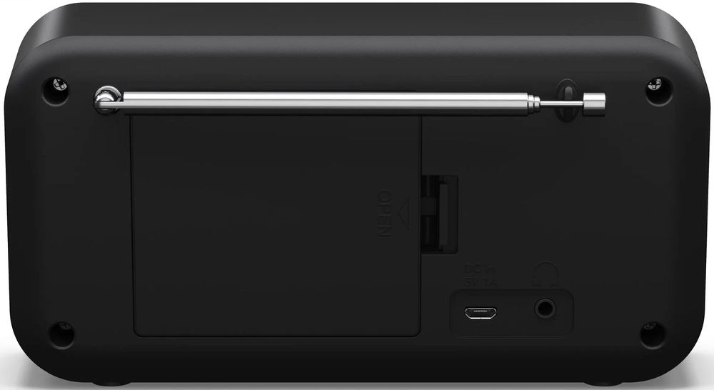 outlet radio sieciowo-bateryjne bluetooth dab+ fm sharp dr-p420 czarny