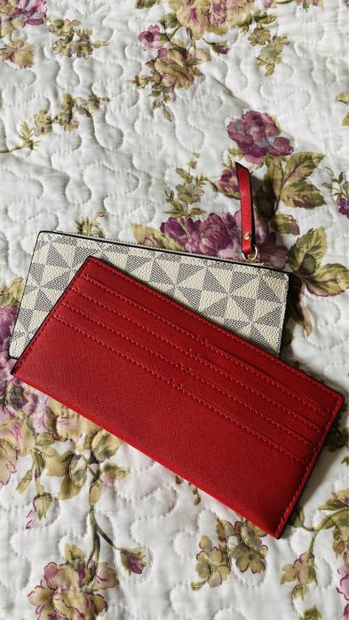 Conjunto mala, porta-moedas e porta-cartões