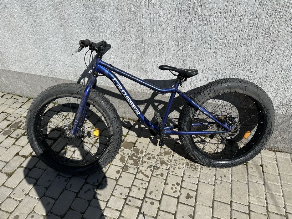 Велосипед фэтбайк Crosser Fat Bike синий