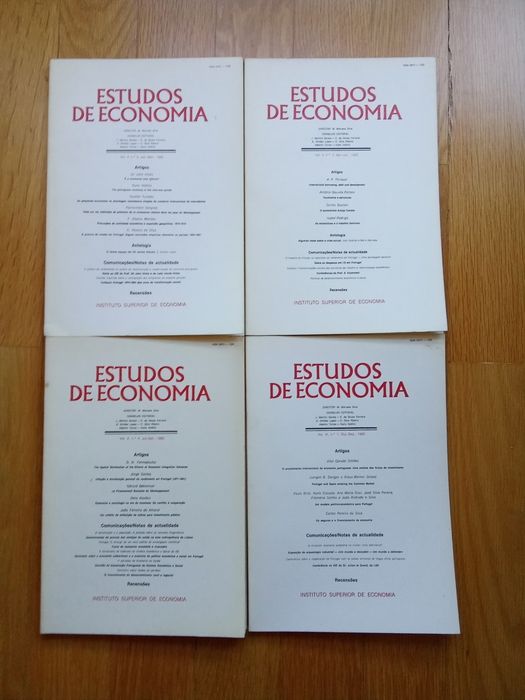 Estudos de economia