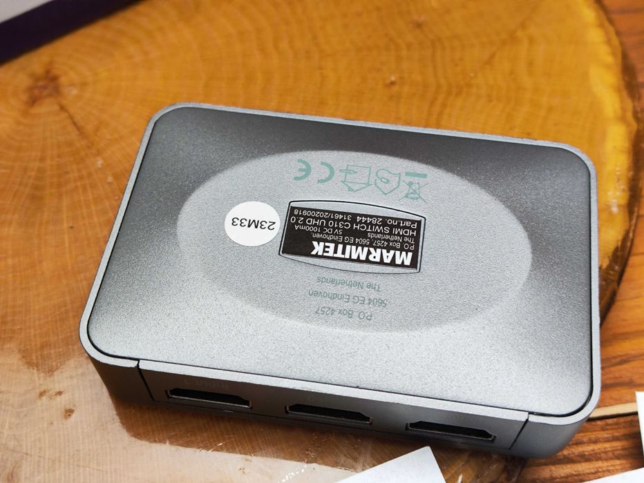 Switch HDMI MARMITEK Connect 310 UHD 2.0 4K60 HDCP 2.2