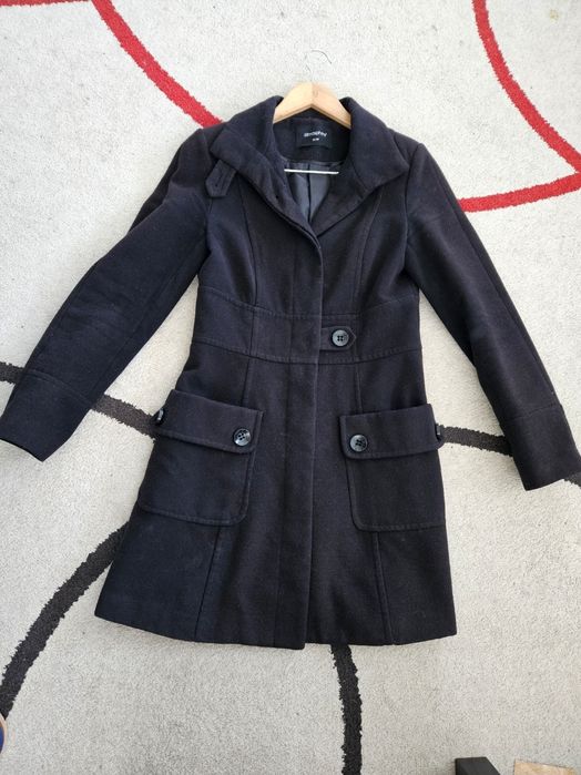 Casaco fazenda preto (tam 38) Atmosphere - como novo