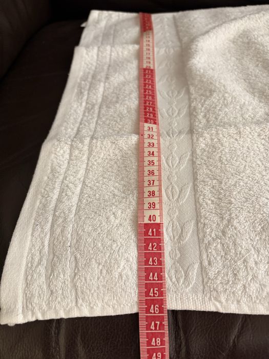 Toalha de rosto 100% algodão [101x 46 cm]