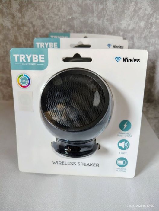 Нова колонка з функцією Bluetooth.