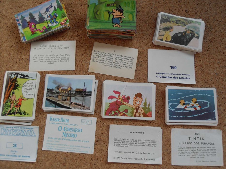 Cromos anos 60/70 várias coleções