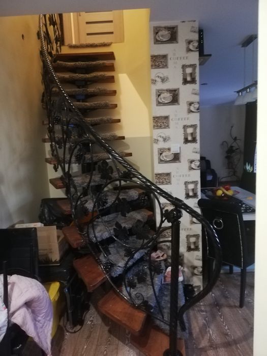 Przęsło rozeta kuta