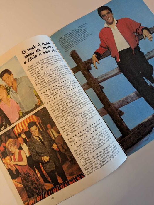 Fascículo n.º 8 Astros e Estrelas - Elvis Presley, 1985