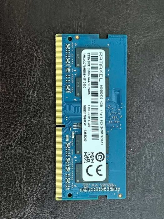 Оперативна пам'ять DDR4 SODIMM для ноутбука 4gb