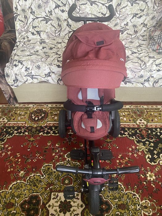 Трьохколісий велосипед з батьківською ручкою 3 в 1