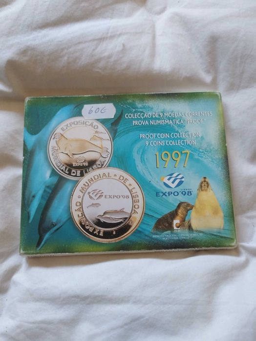 Quit moedas da República expo 1998 proof