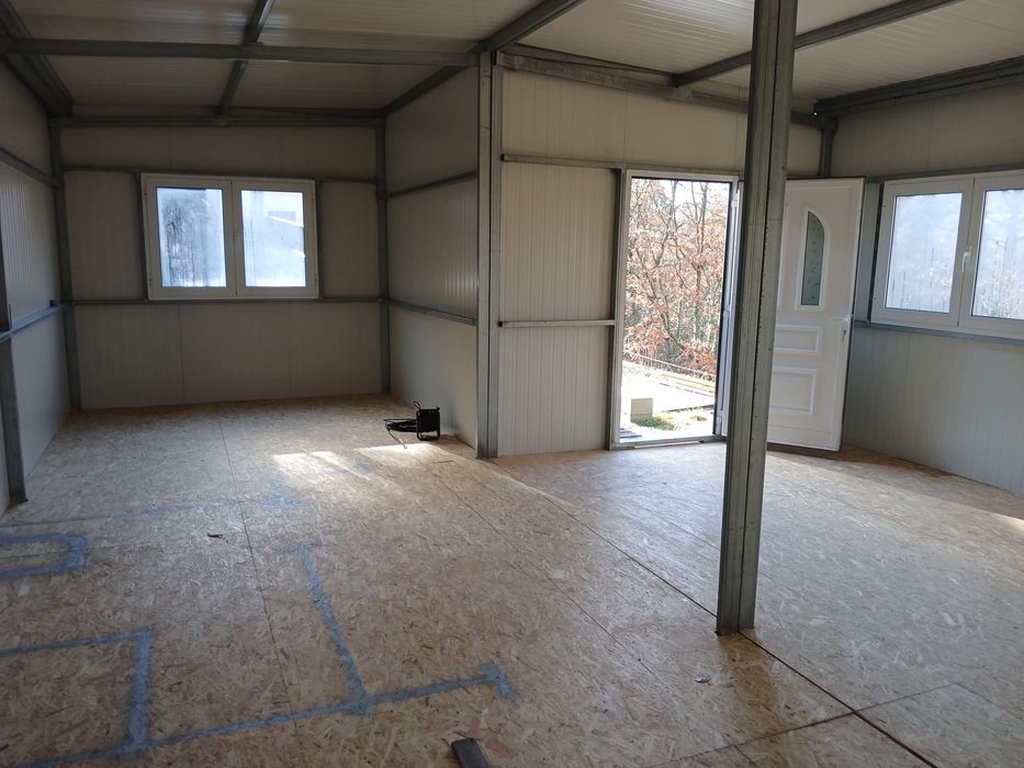 Casa Modular em fase de produção