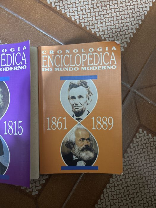 Cronologia enciclopédica primeiro e terceiro volumes