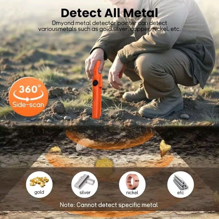 Detetor de Metais PinPointer