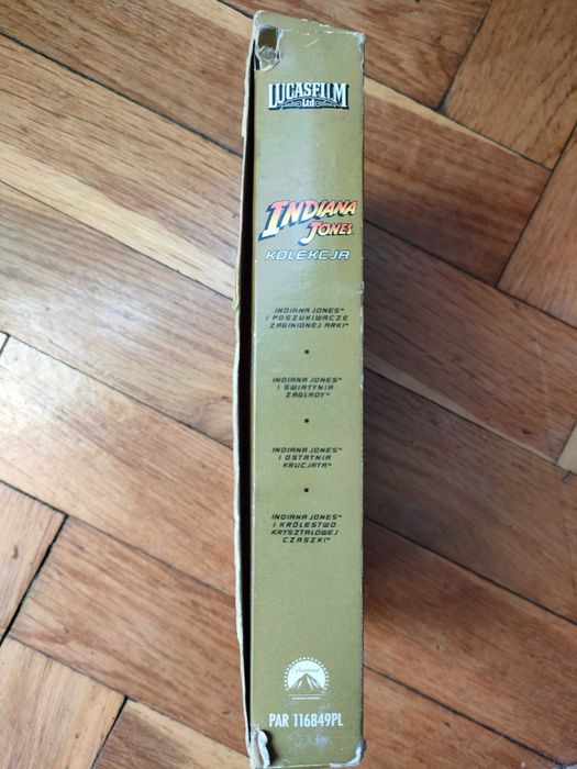 Indiana Jones Kolekcja 4 x DVD . THX
