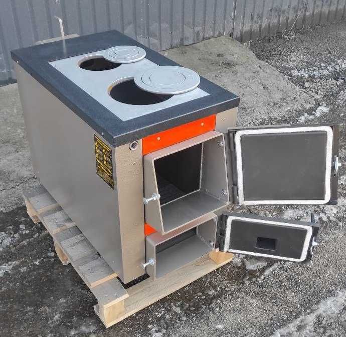 Хіт! Твердопаливний котел Бізон, доставка безкоштовна. Твердотопливный