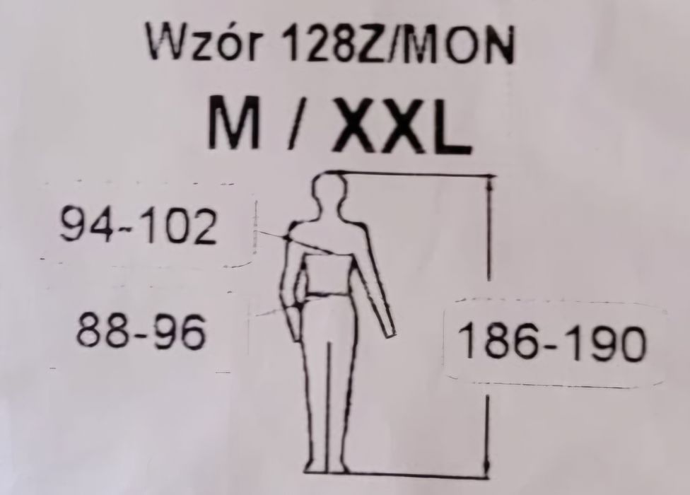 Komplet kurtka spodnie softshell goretex 128Z