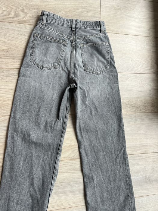 джинси zara сірі