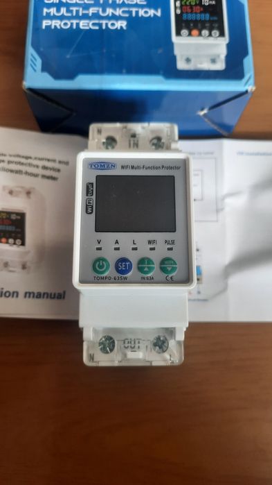 Умное WiFi релеTOMZN TOMPD-63 W2P 63A