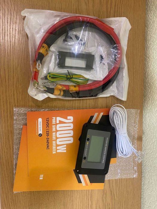 Інвертор Power Queen 12V→ 230V з чистою синусоїдою 2000W/4000W