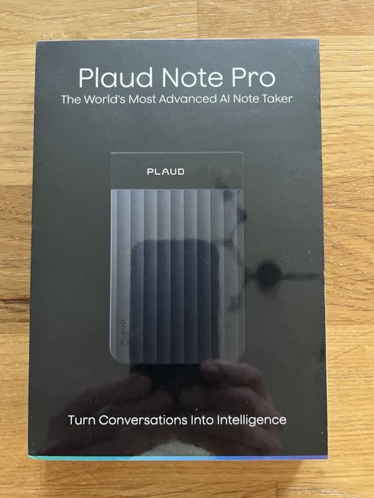 AI диктофон Plaud Note Pro 64GB Black (Новий, запечатаний)