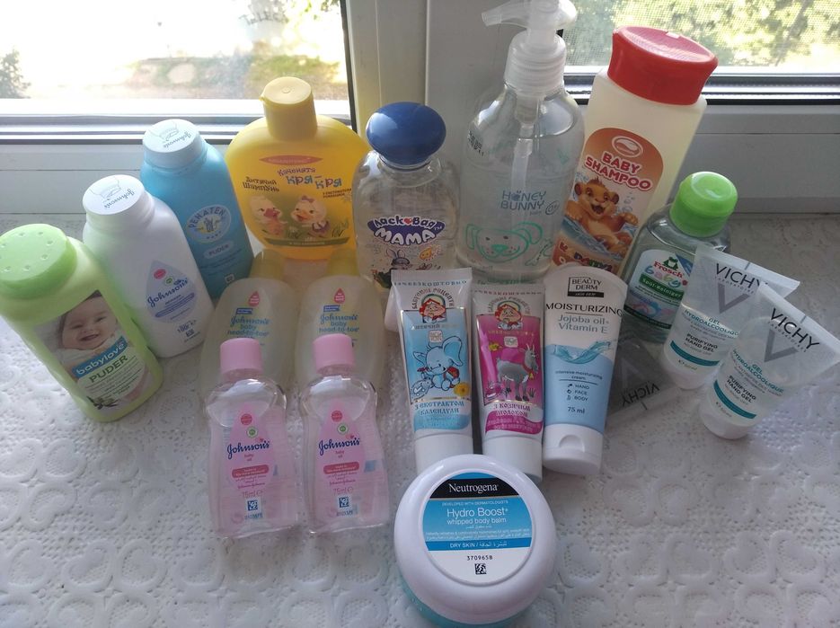 детские памперсы,крема от опрелости,пеленки,гели для купания