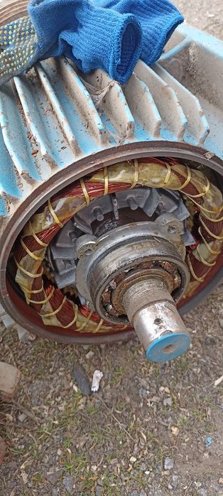 Электродвигун трифазний 15 та 10 кВт. 1500 об.