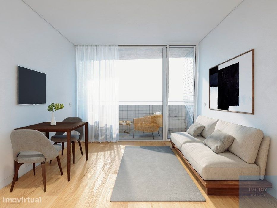 Apartamento T0 em Construção no Porto