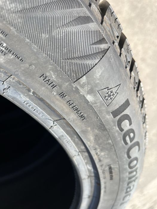 295/40 r20 Continental IceContact 2 23 год НОВАЯ Germany Резина зимняя
