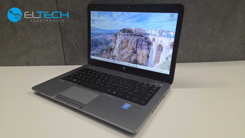 Cienki HP EliteBook 840 i5 ram 8GB dysk 128SSD G1 Windows 11 Gwarancja Laptop do domu pracy biura garażu diagnostyki warsztatu studia okazja tablet