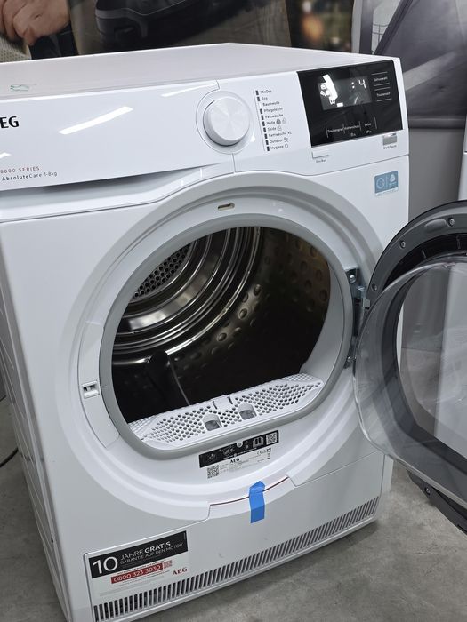 AEG Сушильна машина тепловий насос А+++ ECO 2024р НОВА сушіння пуховик