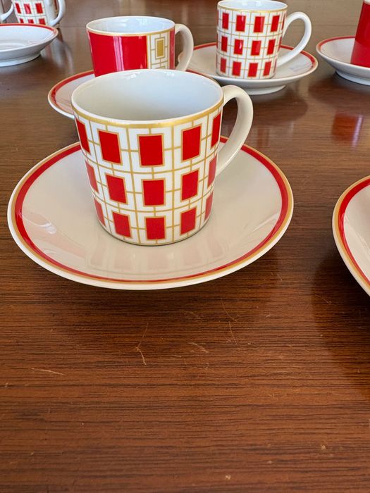 12 chávenas de café novas  da Casa Alegre ( by Vista Alegre)