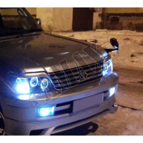 Передние противотуманные фары на Land Cruiser Prado 90 допы ПТФ