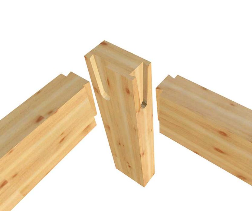 Pergola altana rzymska Eko 300x300cm wolnostojąca masywna