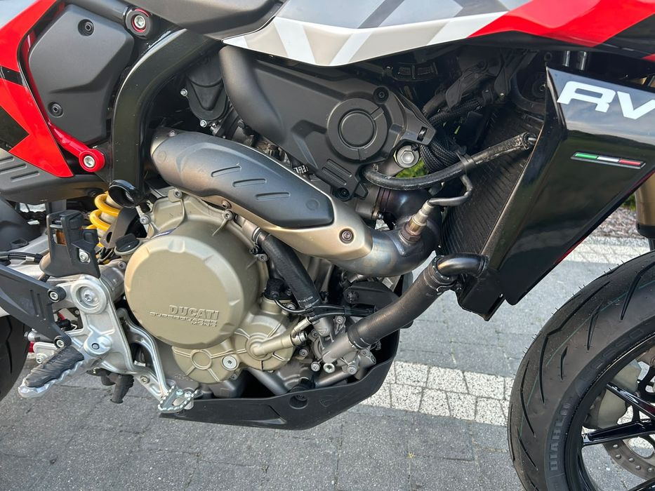 Ducati hypermotard RVE 698 prawko A2 wydech