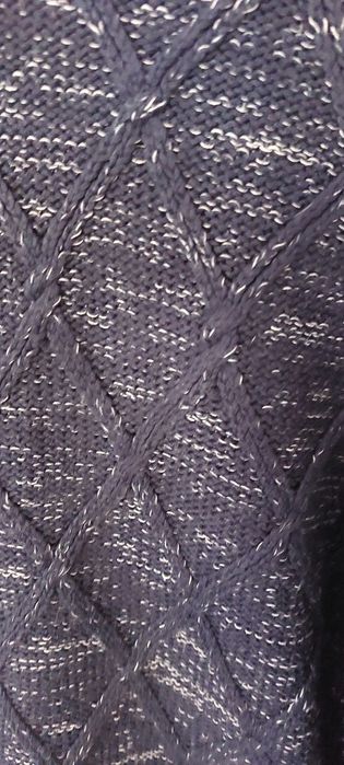 Sweter granatowy marki Jean Pascale M